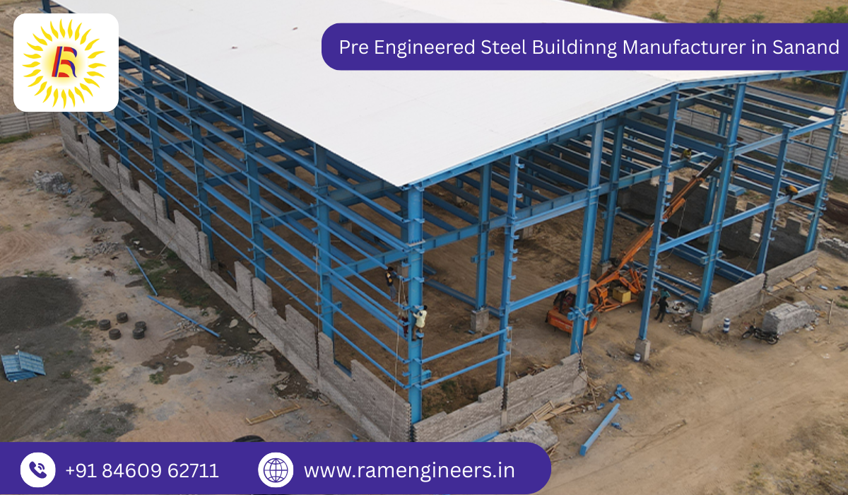 Pre Engineered Steel Buildinng Manufacturer in Sanand